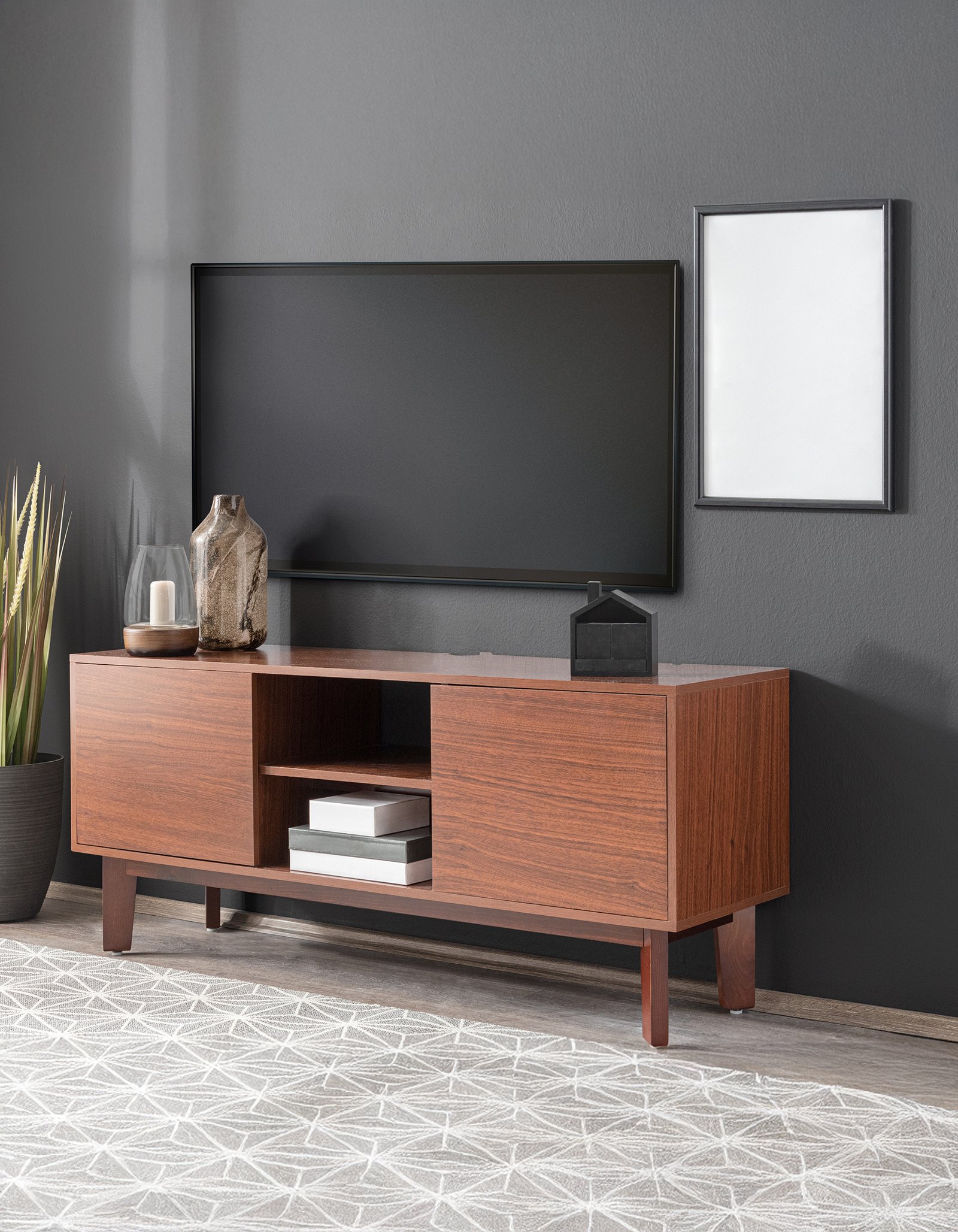 Wooden floor and chair